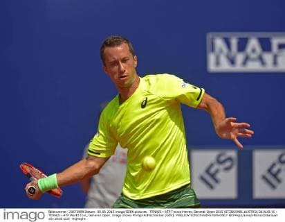 TENNIS - ATP Tennis Herren Generali Open 2015 KITZBUEHEL,AUSTRIA,08.AUG.15 - TENNIS - ATP World Tour, Generali Open. Image shows Philipp Kohlschreiber (GER). GEPAxpictures xHansxOsterauer