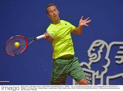 TENNIS - ATP Tennis Herren Generali Open 2015 KITZBUEHEL,AUSTRIA,08.AUG.15 - TENNIS - ATP World Tour, Generali Open. Image shows Philipp Kohlschreiber (GER). GEPAxpictures xHansxOsterauer