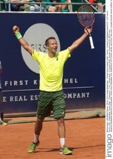 Philipp Kohlschreiber (GER) Tennis - Generali-Kitzbuehel-Open2015 - ATP Tennis Herren 250 - Kitzbuehler Tennis Club - Kitzbuehel - Tirol - Oesterreich - 8 August 2015. Juergen Hasenkopf