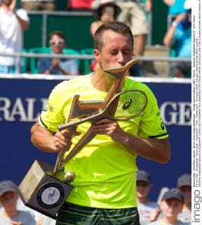 Philipp Kohlschreiber (GER) Tennis - Generali-Kitzbuehel-Open2015 - ATP Tennis Herren 250 - Kitzbuehler Tennis Club - Kitzbuehel - Tirol - Oesterreich - 8 August 2015. Juergen Hasenkopf