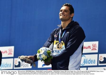 MANAUDOU Florent FRA Gold Medal Men s 50m Freestyle Day16 08 08 2015 Kazan Arena Swimming Nuoto XVI FINA World Championships Aquatics Kazan Tatarstan RUS Photo Andrea Staccioli Deepbluemedia Insidefoto AndreaxStaccioli