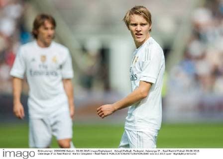 Aktuell Fußball, Testspiel, Valerenga IF - Real Madrid Fotball 09.08.2015 Valerenga IF vs Real Madrid: Martin Odegaard - Real Madrid 