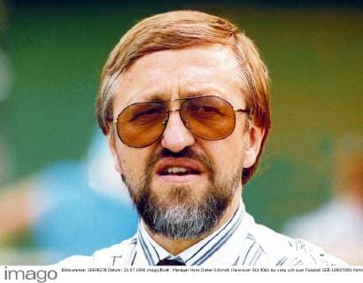 Manager Hans Dieter Schmidt (Hannover 96)