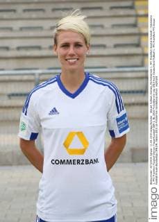 Aktuell Fußball, Damen, Porträttermin 1. FFC Frankfurt Sophie Schmidt - Fototermin 1. FFC Frankfurt