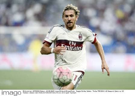 Reggio Emilia, Italien - Trofeo TIM 2015, US Sassuolo Calcio vs. AC Mailand: Alessio Cerci 