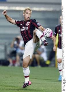 Reggio Emilia, Italien - Trofeo TIM 2015, AC Mailand vs. Inter Mailand: Keisuke Honda 