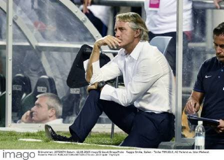 Reggio Emilia, Italien - Trofeo TIM 2015, AC Mailand vs. Inter Mailand: Roberto Mancini 