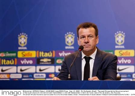 Aug. 13, 2015 - Rio De Janeiro, Brazil - The coach Dunga during the announcement of the squad players for the national team Nationalteam in the CBF headquarters in Barra da Tijuca, west of Rio de Janeiro, this Thursday. The Brazil will play friendlies against Costa Rica and the United States. Brazil: Announcement of squad players - ZUMAp133