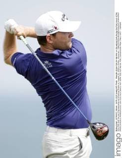 Branden Grace hits his tee shot on the second hole during the final round of the 97th PGA Golf Herren Championship at Whistling Straits on August 16, 2015 in Kohler, Wisconsin.  FPX2015081610 FRANKxPOLICH