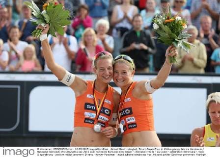 Aktuell Beachvolleyball, Smart-Beach-Tour in Kühlungsborn Sabrina Karnbaum Natascha Niemczyk xHOCHxZWEIx