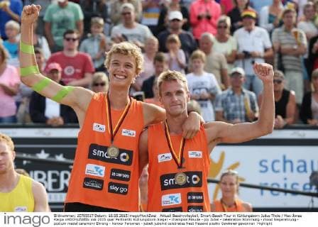 Aktuell Beachvolleyball, Smart-Beach-Tour in Kühlungsborn Julius Thole Max-Jonas Karpa xHOCHxZWEIx