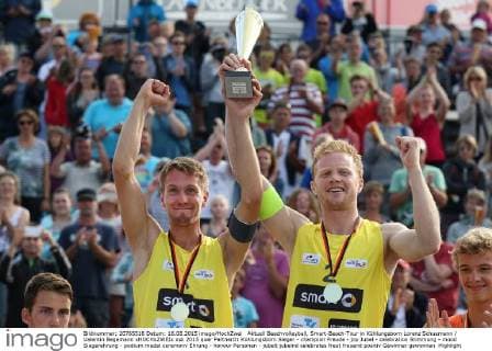 Aktuell Beachvolleyball, Smart-Beach-Tour in Kühlungsborn Lorenz Schuemann Valentin Begemann xHOCHxZWEIx