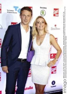 Alexander Bommes und Andrea Kaiser beim Bild Award 2015 in der Fischauktionshalle. Hamburg, 17.08.2015 Foto:xgbrcix xFuturexImage