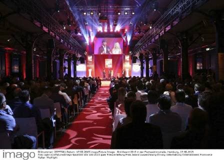 Bild Award 2015 in der Fischauktionshalle. Hamburg, 17.08.2015 Foto:xgbrcix xFuturexImage