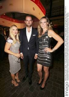 Regina Halmich, Christoph Metzelder und Julia Scharf beim Bild Award 2015 in der Fischauktionshalle. Hamburg, 17.08.2015 Foto:xgbrcix xFuturexImage