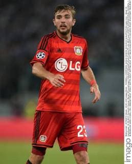 FUSSBALL CHAMPIONS LEAGUE SAISON 2015 2016 QUALIFIKATION Lazio Rom - Bayer 04 Leverkusen 18.08.2015 Christoph Kramer (Bayer 04 Leverkusen) 