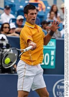 Aug. 19, 2015 - Mason, Ohio, USA - Novak Djokovic (SRB) hits a forehand shot during Wednesday s round of the Western and Southern Open at at the Lindner Family Tennis Center , Mason, Oh. Tennis 2015 - Western & Southern Open - ZUMAs304