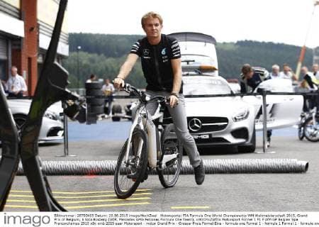 Motorsports: FIA Formula One World Championship WM Weltmeisterschaft 2015, Grand Prix of Belgium, 6 Nico Rosberg (GER, Mercedes AMG Petronas Formula One Team), xHOCHxZWEIx