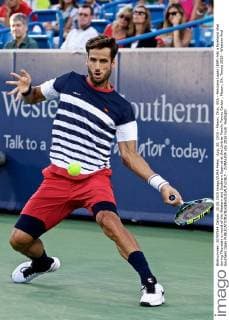 Aug. 20, 2015 - Mason, Ohio, USA - Feliciano Lopez (ESP) hits a forehand shot during Thursday s round of the Western and Southern Open at at the Lindner Family Tennis Center , Mason, Oh. Tennis 2015 - Western And Southern Open - ZUMAs304