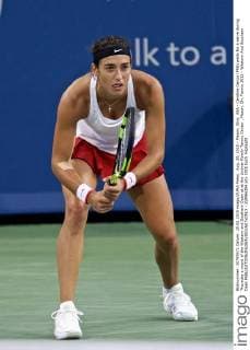 Aug. 20, 2015 - Mason, Ohio, USA - Caroline Garcia (FRA) waits for a serve during Thursday s round of the Western and Southern Open at at the Lindner Family Tennis Center , Mason, Oh. Tennis 2015 - Western And Southern Open - ZUMAs304