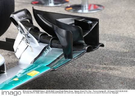 Belgian Grand Prix, Spa - Francorchamps 20 - 23 August 2015 20.08.2015 - Mercedes AMG F1 W06, detail 