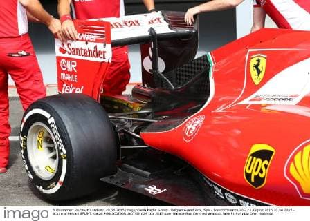 Belgian Grand Prix, Spa - Francorchamps 20 - 23 August 2015 20.08.2015 - Scuderia Ferrari SF15-T, detail 