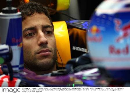 Belgian Grand Prix, Spa - Francorchamps 20 - 23 August 2015 21.08.2015 - Free Practice 1, Daniel Ricciardo (AUS) Red Bull Racing RB11 