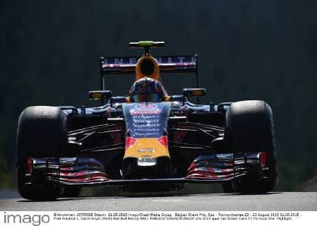 Belgian Grand Prix, Spa - Francorchamps 20 - 23 August 2015 21.08.2015 - Free Practice 1, Daniil Kvyat (RUS) Red Bull Racing RB11 