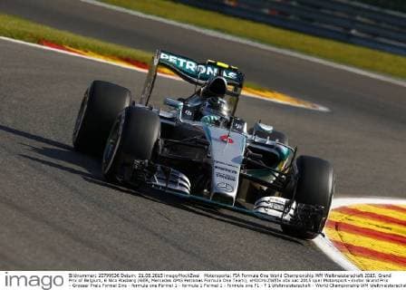 Motorsports: FIA Formula One World Championship WM Weltmeisterschaft 2015, Grand Prix of Belgium, 6 Nico Rosberg (GER, Mercedes AMG Petronas Formula One Team), xHOCHxZWEIx
