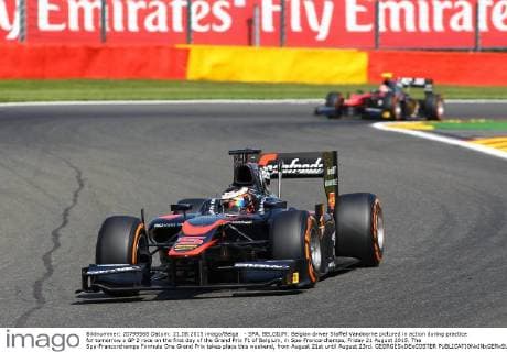 - SPA, BELGIUM: Belgian driver Stoffel Vandoorne pictured in action during practice for tomorrow s GP 2 race on the first day of the Grand Prix F1 of Belgium, in Spa-Francorchamps, Friday 21 August 2015. The Spa-Francorchamps Formula One Grand Prix takes place this weekend, from August 21st until August 23rd. GEORGESxDExCOSTER  x04683851x