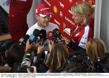 VETTEL Sebastian of FERRARI FORMULE 1 : Grand Prix de Belgique - Essais - 21 08 2015 PhotoNews Panoramic 