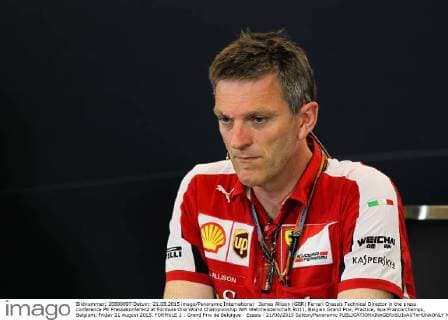 James Allison (GBR) Ferrari Chassis Technical Director in the press conference PK Pressekonferenz at Formula One World Championship WM Weltmeisterschaft Rd11, Belgian Grand Prix, Practice, Spa Francorchamps, Belgium, Friday 21 August 2015. FORMULE 1 : Grand Prix de Belgique - Essais - 21 08 2015 Sutton Panoramic 