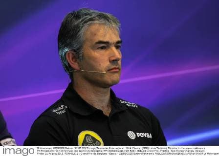 Nick Chester (GBR) Lotus Technical Director in the press conference PK Pressekonferenz at Formula One World Championship WM Weltmeisterschaft Rd11, Belgian Grand Prix, Practice, Spa Francorchamps, Belgium, Friday 21 August 2015. FORMULE 1 : Grand Prix de Belgique - Essais - 21 08 2015 Sutton Panoramic 