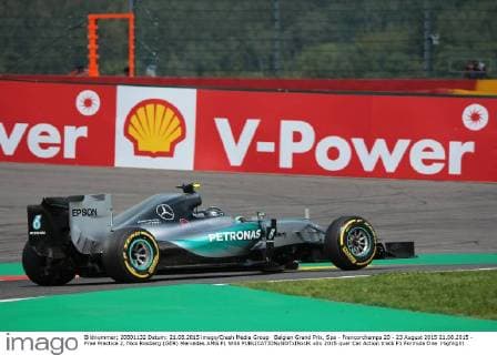 Belgian Grand Prix, Spa - Francorchamps 20 - 23 August 2015 21.08.2015 - Free Practice 2, Nico Rosberg (GER) Mercedes AMG F1 W06 