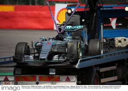Belgian Grand Prix, Spa - Francorchamps 20 - 23 August 2015 21.08.2015 - Free Practice 2, Nico Rosberg (GER) Mercedes AMG F1 W06 