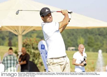 Michael Ballack beim 8. GRK Golf Charity Masters im Golf & Country Club Leipzig. Leipzig, 22.08.2015 Foto:xS.xGabschx xFuturexImage