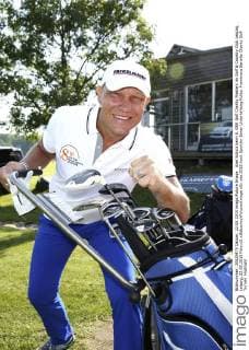 Axel Schulz beim 8. GRK Golf Charity Masters im Golf & Country Club Leipzig. Leipzig, 22.08.2015 Foto:xS.xGabschx xFuturexImage