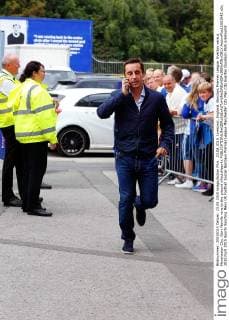 23.08.2015. Liverpool, England. Barclays Premier League. Everton versus Manchester City. Gary Neville runs to the ground xPaulxKeevilx  ActionPlus11652842