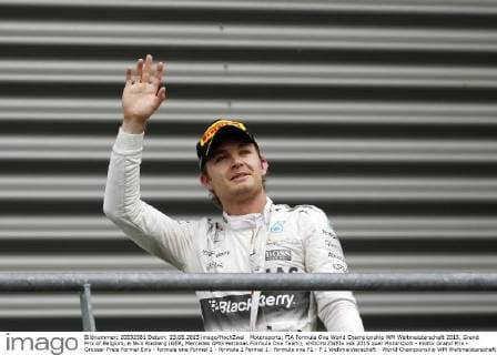 Motorsports: FIA Formula One World Championship WM Weltmeisterschaft 2015, Grand Prix of Belgium, 6 Nico Rosberg (GER, Mercedes AMG Petronas Formula One Team), xHOCHxZWEIx