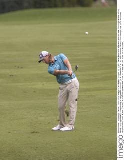 August 23, 2015: Derek Ernst hits a fairway shot on hole 1 during the final round of the 2015 Wyndham Championship at Sedgefield Country Club in Greensboro, NC. PJ Ward-Brown CSM PGA Golf Herren Golf: 2015 Wyndham Championship round 4 Aug 23 - ZUMAc04_