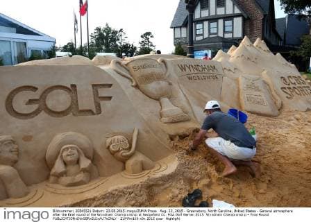 Aug. 23, 2015 - Greensboro, North Carolina, United States - General atmosphere after the final round of the Wyndham Championship at Sedgefield CC. PGA Golf Herren 2015: Wyndham Championship - Final Round - ZUMAw109