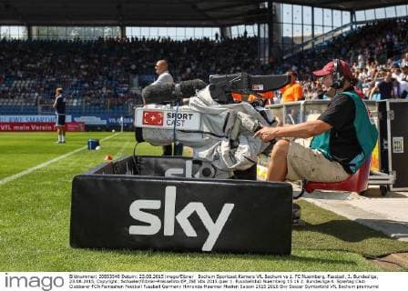 Bochum Sportcast Kamera VfL Bochum vs 1. FC Nuernberg, Fussball, 2. Bundesliga, 23.08.2015, Copyright: Schueler Eibner-Pressefoto EP_JSE