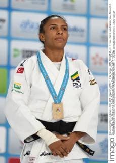 Erika Miranda (BRA), AUGUST 25, 2015 - Judo : World Judo Championships Astana 2015 Women s -52kg Medal Ceremony at Alau Ice Palace in Astana, Kazakhstan. NoxThirdxPartyxSales  (dlra008426)