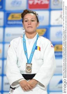 Andreea Chitu (ROU), AUGUST 25, 2015 - Judo : World Judo Championships Astana 2015 Women s -52kg Medal Ceremony at Alau Ice Palace in Astana, Kazakhstan. NoxThirdxPartyxSales  (dlra008427)