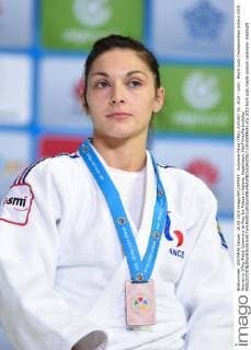 Automne Pavia (FRA), AUGUST 26, 2015 - Judo : World Judo Championships Astana 2015 Women s -57kg Medal Ceremony at Alau Ice Palace in Astana, Kazakhstan. NoxThirdxPartyxSales  (dlra008468)