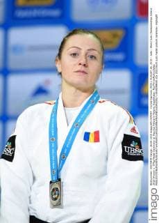 Corina Caprioriu (ROU), AUGUST 26, 2015 - Judo : World Judo Championships Astana 2015 Women s -57kg Medal Ceremony at Alau Ice Palace in Astana, Kazakhstan. NoxThirdxPartyxSales  (dlra008469)