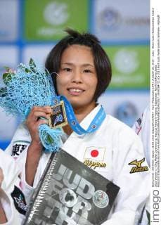 Kaori Matsumoto (JPN), AUGUST 26, 2015 - Judo : World Judo Championships Astana 2015 Women s -57kg Medal Ceremony at Alau Ice Palace in Astana, Kazakhstan. NoxThirdxPartyxSales  (dlra008472)