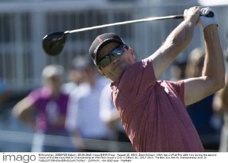 August 28, 2015: Zach Johnson (USA) tee s off at The 16th hole during the second round of The Barclays Fed Ex Championship at Plainfield Country Club in Edison, NJ. GOLF 2015: The Barclays Fed Ex Championship AUG 28 - ZUMAc04_