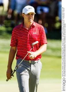 August 28, 2015: Jordan Spieth finishes up on the front 9, and heads to the 10th tee, during the second round of The Barclays at Plainfield Country Club in Edison, NJ. GOLF: AUG 28 PGA Golf Herren - The Barclays - Second Round Icon150828061 EDITORIAL USE ONLY