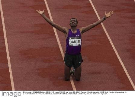 Aug. 30, 2015 - Mexico - Daniel Aschenik, XXXIII de la Maraton Internacional de la Ciudad de Mexico - Aug. 30, 2015  - ZUMAu78_